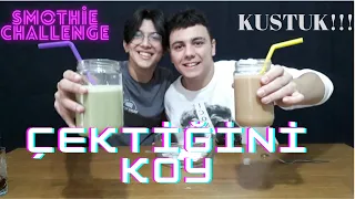 Smoothie Challenge (Kustukk!!!) Evde Sakın Denemeyin.