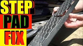 running boards ram 1500 step pad and end caps replacement #Ramtrucks #ram1500 #ram2500