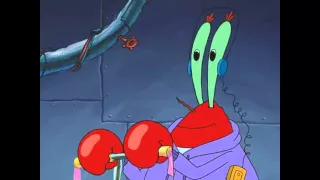 Mr. Krabs Exercising