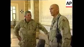 New army chief of staff meets US troops