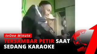 Sedang Asyik Nyanyi, Pria Ini Tiba Tiba Tersambar Petir di Rumah