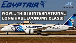SURPRISINGLY GOOD? EGYPT AIR Toronto to Cairo Boeing 787-9 Economy Class TRIP REPORT