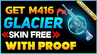 NEW VPN TRICK ! GET FREE PERMANENT M416 GLACIER SKIN 100% REAL TRICK IN PUBG MOBILE||SEASON 13 TRICK