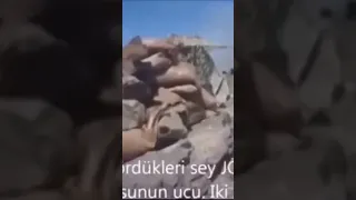 Türk askerinin , kask kamerasıyla sızan pkklıyı vurma anı 2 - Mirgesav Üs bölgesi #tsk