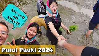 My pick up line impressed this beautiful 👧 | Purul Paoki Festivity Fun vlog