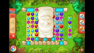 GardenScapes Level 1135 no boosters (17 moves)