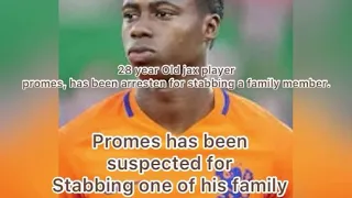 Quincy promes has been arrested for stabbing one of his family members