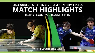 Uda/ Kihara vs Harimoto/ Hayata | XD R16| 2023 ITTF World Table Tennis Championships Finals