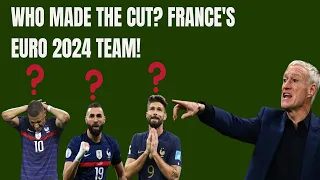 France Euro 2024 Squad Revealed! Didier Deschamps' Top Picks