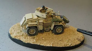 Matchbox 1:76 Humber Mk II (PK-75) And Diorama