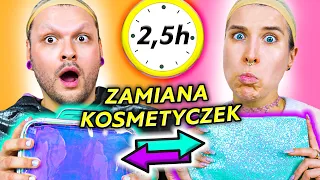 ♦ AŻ SIĘ SPOCIŁAM! 😱 ZAMIANA KOSMETYCZEK I PERUK W STYLU DRAG! Misia i Agnieszka Grzelak Beauty