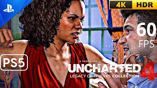 Uncharted 4 Legacy Of Thieves Collection - Nathan vs Nadine (PS5 60FPS 4K HDR)