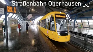 Straßenbahn Oberhausen - Mülheim an der Ruhr | Tram 112 | ÖPNV-Trasse Oberhausen | STOAG | Ruhrbahn