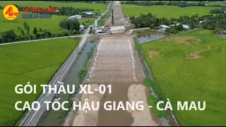 CIENCO4 | GÓI THẦU XL01 CAO TỐC HẬU GIANG - CÀ MAU | PHẠM VI C4G (FLYCAM 02/06/2024)