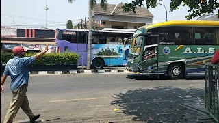 INI YANG BIKIN BUS ALS 246 TELAT TIBA DI JOGJA..‼️BUS ALS 246 MENDARAT DI KOTA JOGJA