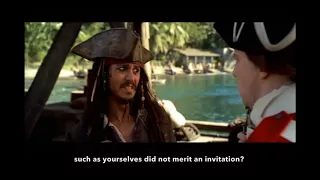 Learn/Practice English with MOVIES (Lesson #16) Title: Pirates of the Caribbean