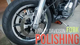 Harley Fork Pitting Easy Fix