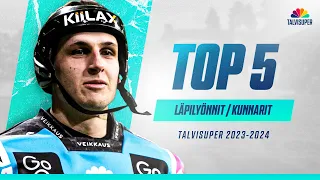 TOP 5 Läpilyönnit ja kunnarit Talvisuperissa