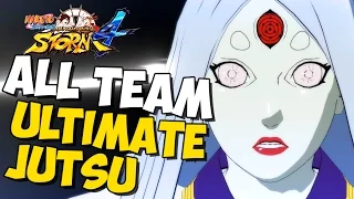 NARUTO SHIPPUDEN Ultimate Ninja STORM 4 - All Team Ultimate Jutsus