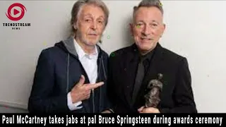 Paul McCartney Roasts Bruce Springsteen?! | Ivor Novello Awards 2024