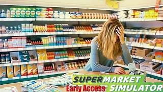 Supermarket Simulator: #37 Raus aus den Schulden ! Kredite müssen bezahlt werden ! [Early Access]