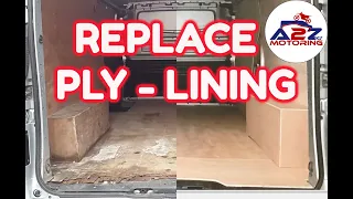 Replace the Ply-Line Kit in  Load Area of a Van. ADDS  VALUE.