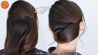 【超簡単アレンジ】2パータン スキルやコツなしでも簡単に真似出来るまとめ髪