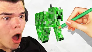 Can You GUESS This MINECRAFT DRAWING?! (Skribbl.io)