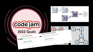 Google Code Jam 2022 Qualification - Chain Reactions and Twisty Little Passages