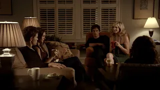 TVD 1x3 | Damon at Elena's home | Delena Scenes HD