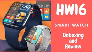 HW16 Smart Watch Unboxing and Review