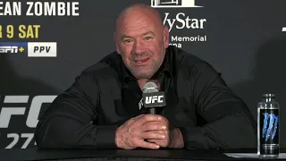 UFC 273: Dana White Post-Fight Reaction