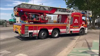 Incendie important // FPT EPC Police VL PC BAC 33 ... // Bordeaux (33)