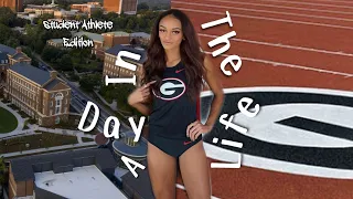 a day in the life of a student athlete at the university of georgia