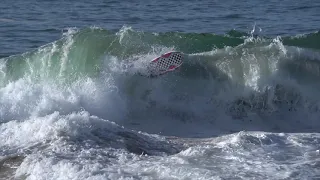 The Wedge - 1st Day of the 1st Swell of 2021 ( RAW FOOTAGE )