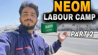 Neom Labour Camp - 🇸🇦😍 Tamimi Camp  Tour🇸🇦 - Life in Saudi Arabia लेबर कैम्प सऊदी अरेबिया 🇸🇦