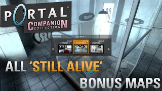All 'Still Alive' Bonus Maps | Portal - Portal: The Companion Collection - Nintendo Switch