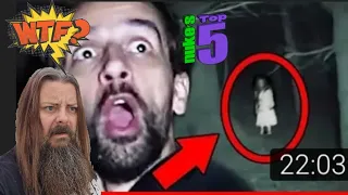 Nuke's Top 5 reaction. Top 10 Scary Videos or are you a big baby.