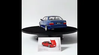 BMW M3 E36 3.2 1990 Estorilblau 1/18 1zu18 1:18 Tuning by www.modellbauswiss.ch