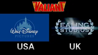 Side-by-Side Comparison of Valiant Opening Logos (USA/UK)