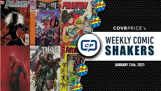 CovrPrice Top Weekly Comic Book Shakers for Jan 14th 2021!