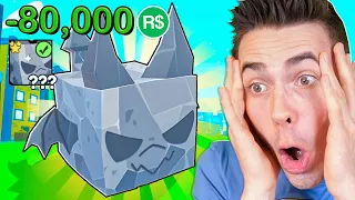 WYDAŁEM AŻ 80,000 ROBUX ŻEBY ZDOBYĆ HUGE GARGOYLE DRAGON w PET SIMULATOR X!