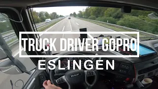 truck driving pov  |ESLINGEN|