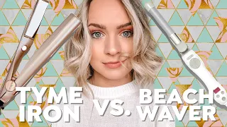 Tyme Iron vs. Beachwaver Review - Kayley Melissa