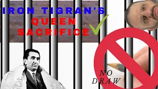 Iron Tigran's famous Queen Sacrifice with GM Ben Finegold