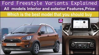 Ford Freestyle Variants Explained | Freestyle Base Ambiente,Trend,Titanium,Titanium Plus Model