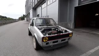 First time driving the AWD Golf Mk1 // Mk1 4Motion