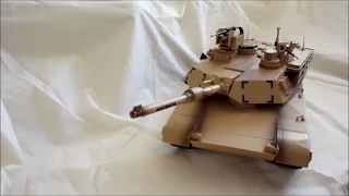 Elite Force M1A2 Abrams Tank Review 1/18 Scale