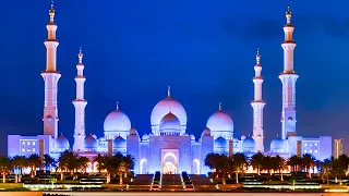 Большая мечеть шейха Зайда в Абу-Даби, полный тур по дневным и ночным видам в 4K