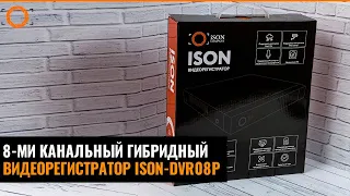 ГИБРИДНЫЙ 8 КАНАЛЬНЫЙ ВИДЕОРЕГИСТРАТОР ISON-DVR08P